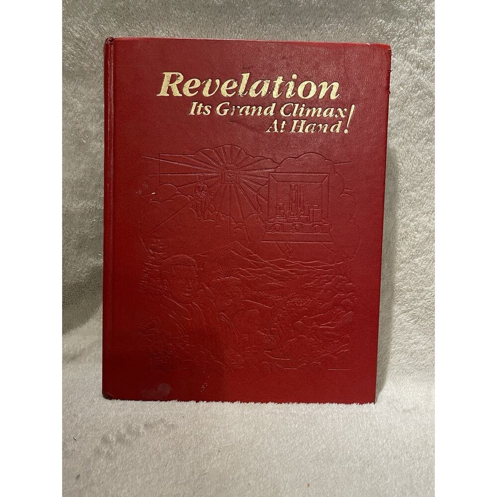 Revelation Its Grand Climax At Hand Watchtower 1988 Hardcover Red Book